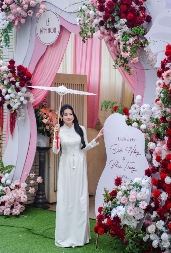cổng hoa cưới đẹp