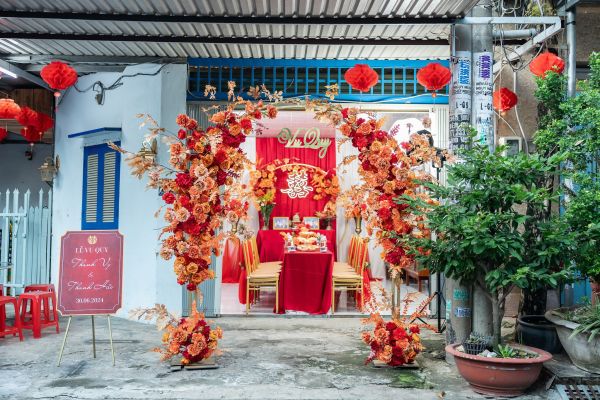 cổng hoa cưới
