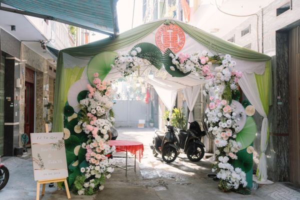 cổng hoa cưới