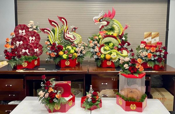mâm quả cưới hỏi