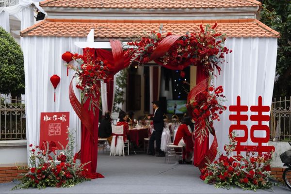 cổng hoa cưới