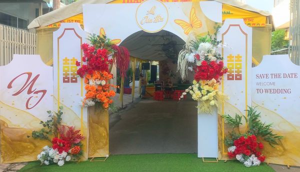cổng hoa cưới