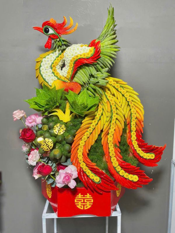 mâm quả long phụng
