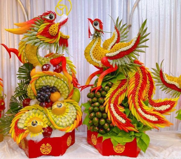 mâm quả long phụng