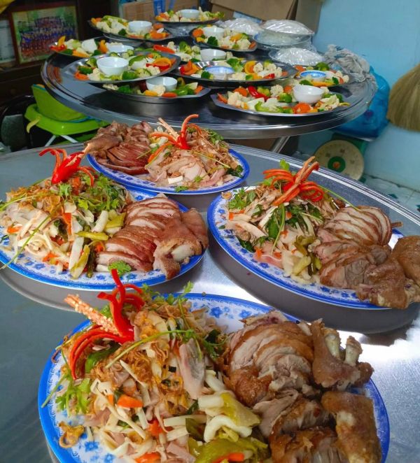 nấu tiệc cưới trọn gói bình chánh
