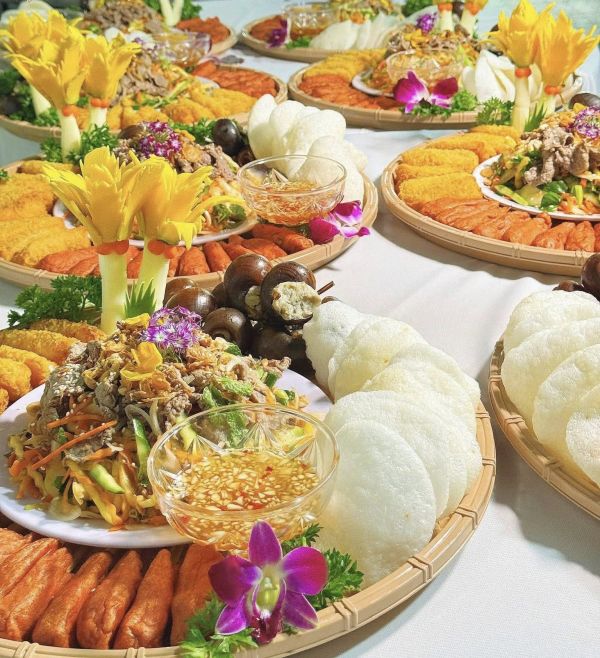 nấu tiệc cưới tại nhà trọn gói