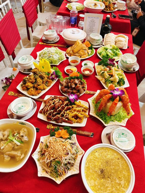 nấu tiệc cưới tại nhà trọn gói