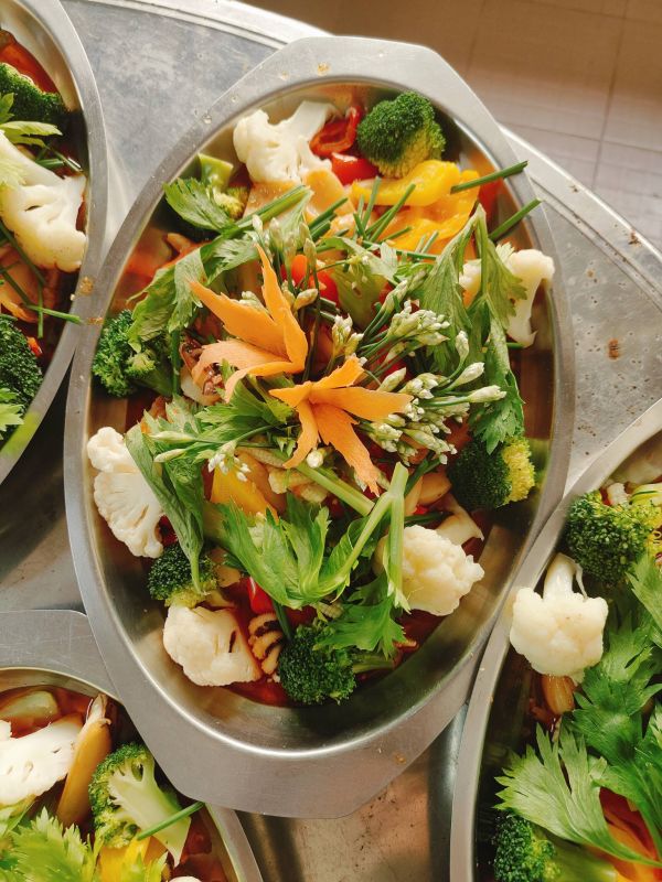 nấu tiệc tại nhà