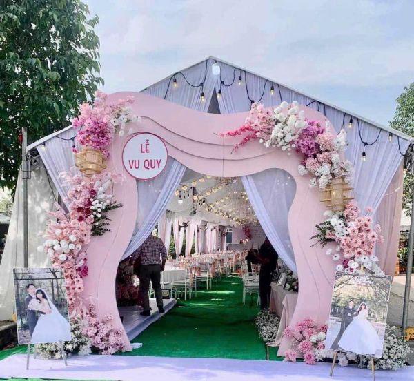 cho thuê cổng hoa cưới tại tân binh